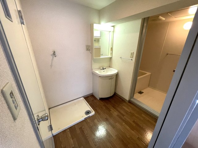 さいたま市桜区西堀２丁目の賃貸マンションの洗面所|忙しい朝には欠かせない洗面所です