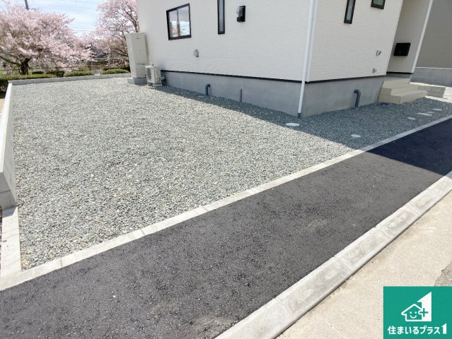 赤穂市北野中　第41期　新築一戸建ての駐車場|駐車スペース！散水栓があるので、こまめに愛車を洗えます！