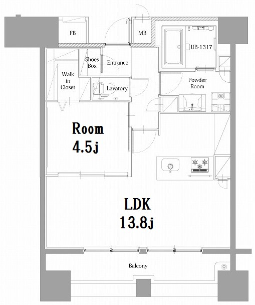 新品家具付きマンション呉服町23(KaGood福岡)