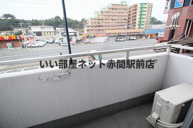 グランブルーアクアのバルコニー|バルコニー付きです