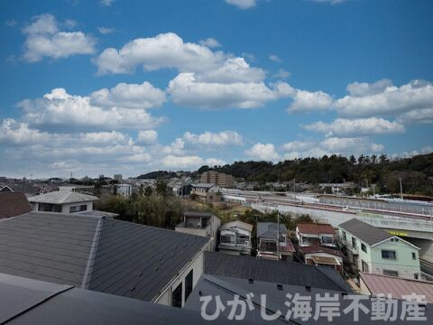 藤沢市城南５丁目　新築戸建　全16棟の展望|ルーフバルコニーからの眺望