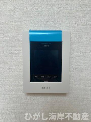藤沢市城南５丁目　新築戸建　全16棟のセキュリティ|TVモニター付きインターフォン