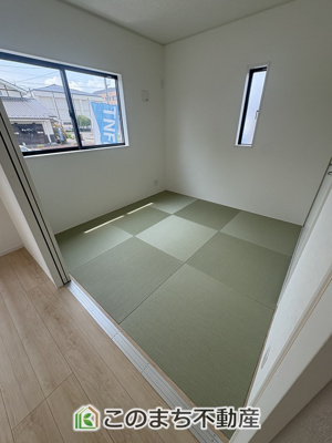 【和室】 | CRADLE GARDEN栃木市河合町　第1　1 | 宿泊者の就寝スペースとしても活用できる落ち着いた雰囲気の1階和室4.5帖☆