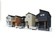 江戸川区江戸川5丁目　新築戸建て　全4棟の外観パース