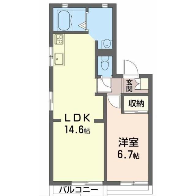 メゾン八代の間取り