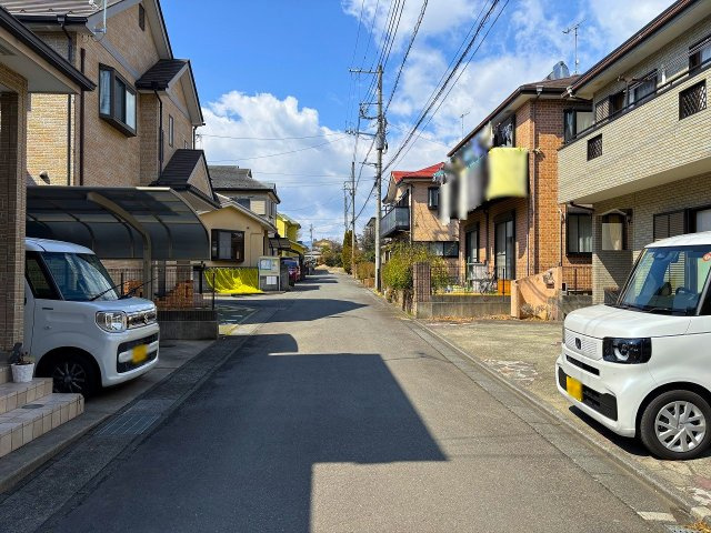 【前面道路含む現地写真】 | 〇●秦野市平沢 中古戸建●〇 | 北東側道路