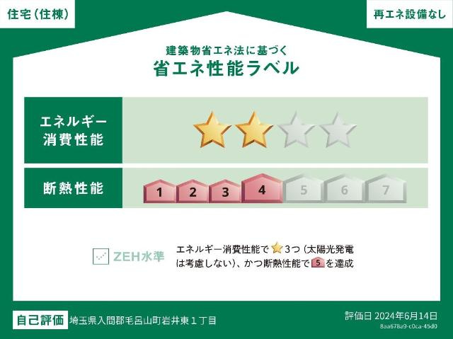 メゾン・ド・ユズの外観|省エネ性能ラベル