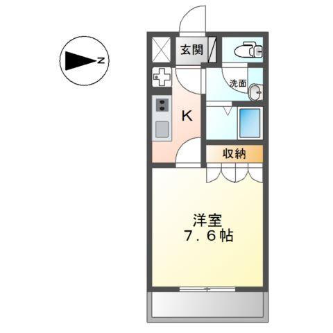 パルファムガーデンの間取り