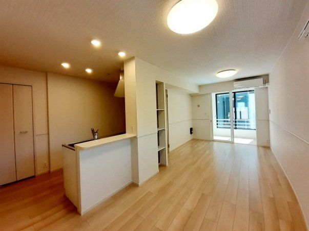 オークランド　シャルマンＡの居間・リビング|使いやすい居間です