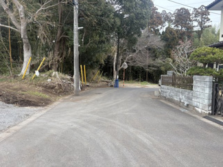 【前面道路含む現地写真】 | 前面道路です♪