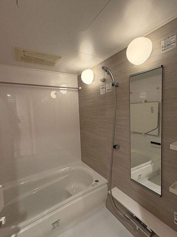 グランビュースクエアの浴室|お風呂で日々の疲れを落としましょう