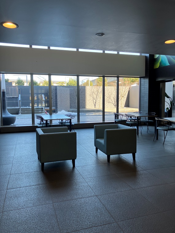 ガレリアヴェ－ルのロビー