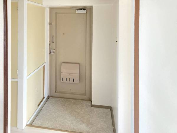 ビレッジハウス大穂2号棟の玄関|ビレッジハウスの同一物件・同一タイプの間取りの写真です