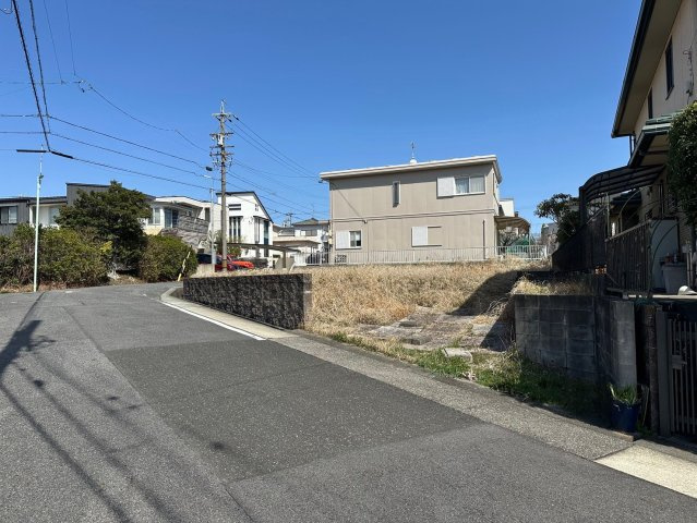 名東区貴船3丁目土地の前面道路含む現地写真