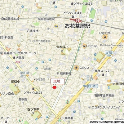 【地図】 | アルファコートお花茶屋２
