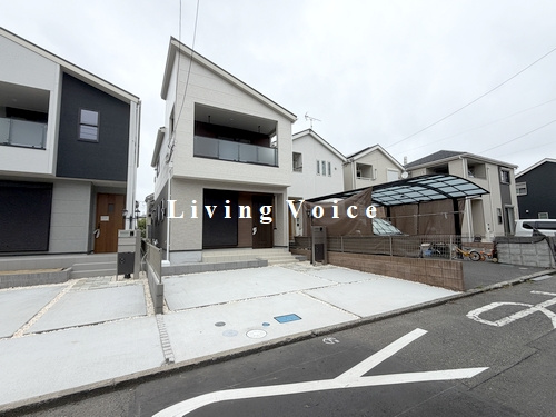 【仲介手数料０円】相模原市中央区陽光台5丁目　新築一戸建ての外観|2号棟　相模原市中央区陽光台5丁目　新築一戸建て