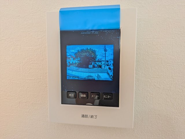 八王子市　東浅川町　新築一戸建て　８期のセキュリティ|～TVモニター付インターホン　訪問者の確認に便利です～