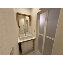 脱衣スペースもあります