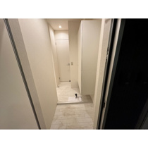 落ち着いた玄関です