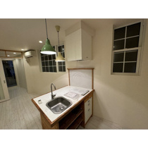 コンパクトなキッチンで掃除もラクラク