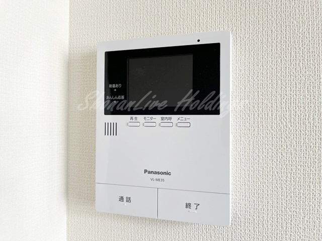 ルナ・プロモントアのセキュリティ|モニター付きインターホン♪