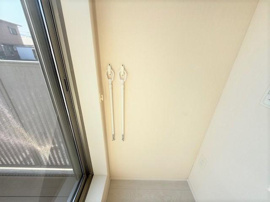 室内物干し金具