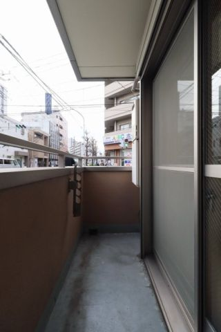 フォルテ西青木のバルコニー