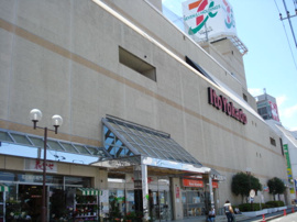 百貨店　イトーヨーカドーまで800ｍ