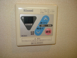 給湯機パネル