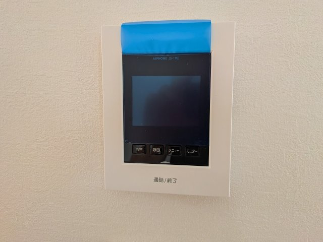 八王子市　東浅川町　新築一戸建て　８期のセキュリティ|～TVモニター付インターホン　訪問者の確認に便利です～