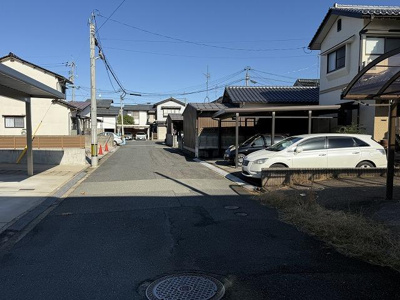 【前面道路含む現地写真】 | 鳥取市松並町2丁目戸建て