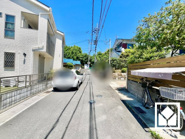 宇治市広野町寺山　３期１号地の前面道路含む現地写真|5月5日　現地写真更新