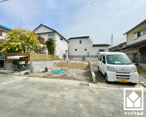 宇治市広野町寺山　３期１号地の外観|3月9日　現地写真更新
