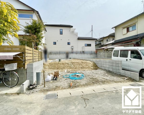 宇治市広野町寺山　３期１号地の外観|3月9日　現地写真更新