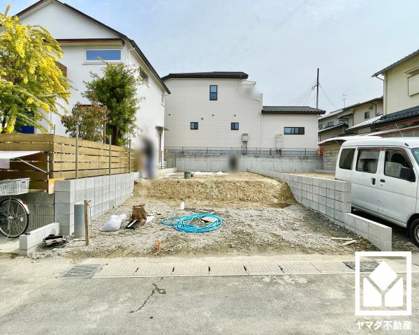 宇治市広野町寺山　３期１号地の外観|3月9日　現地写真更新
