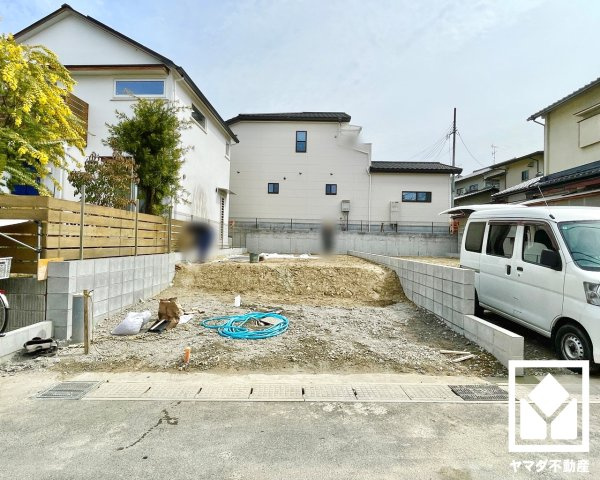 宇治市広野町寺山　３期１号地の外観|3月9日　現地写真更新