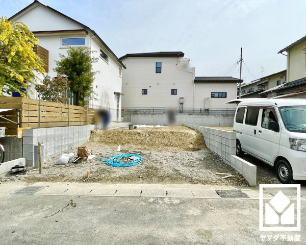 宇治市広野町寺山　３期１号地の外観|3月9日　現地写真更新