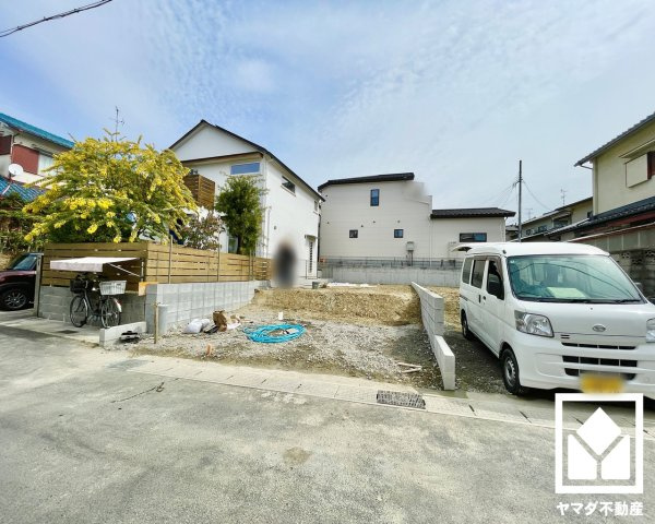 宇治市広野町寺山　３期１号地の外観|3月9日　現地写真更新
