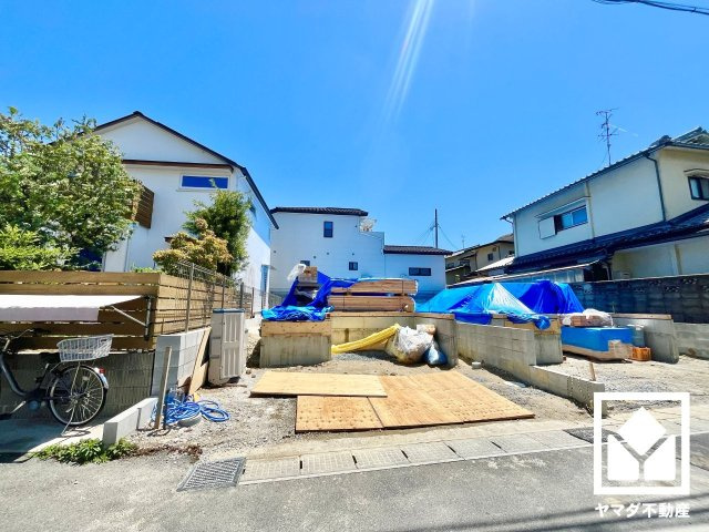 宇治市広野町寺山　３期１号地の外観|5月5日　現地写真更新