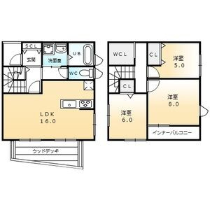【間取り】 | NA terrace CD