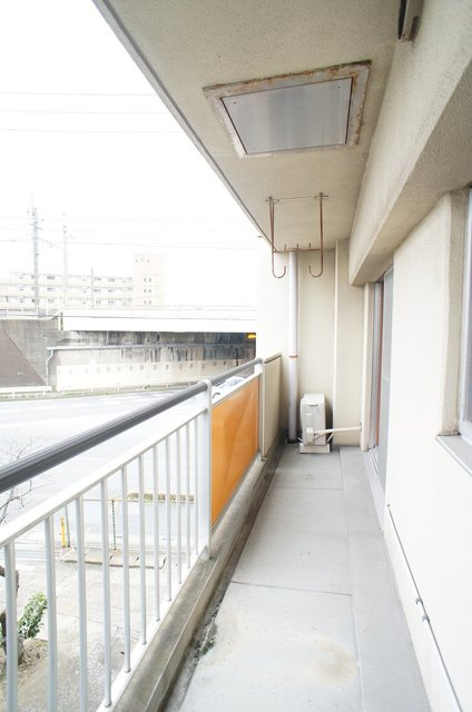 加藤コーポラスのバルコニー