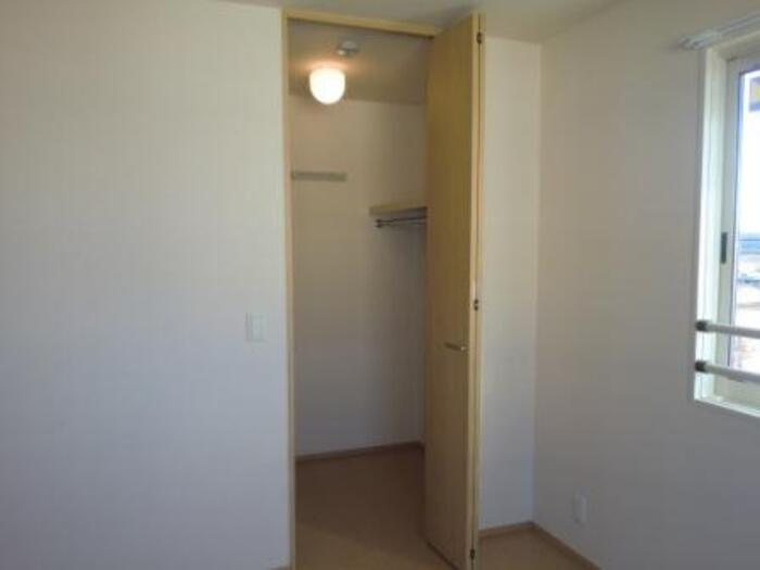 UTOPIA FOURLEAF(ユートピアフォーリーフ) Aの収納|ウォークインクローゼット