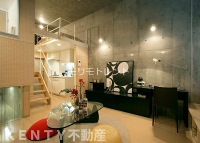 【居間・リビング】 | カスタリア中延 | ゆったり過ごせる居間です