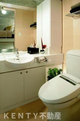 【洗面所】 | カスタリア中延 | スペースが確保できる洗面所です