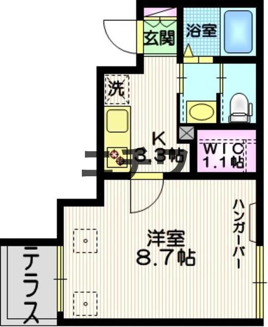 目黒ＧＡＲＤＥＮの間取り