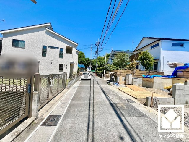宇治市広野町寺山　３期２号地の前面道路含む現地写真|5月5日　現地写真更新