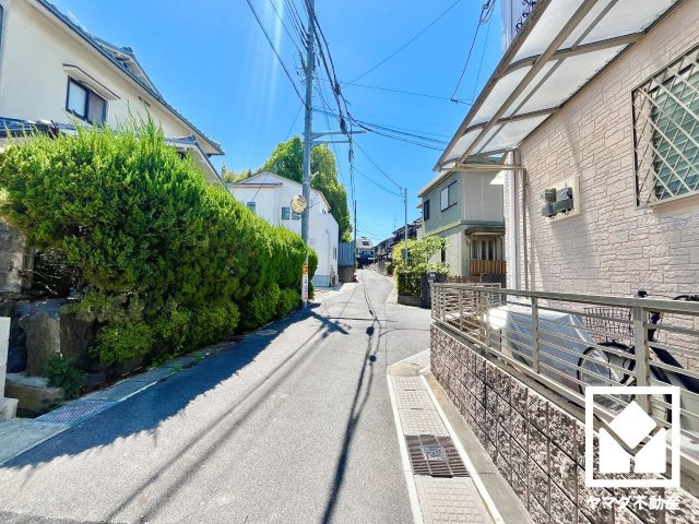 宇治市広野町寺山　３期２号地の前面道路含む現地写真|5月5日　現地写真更新