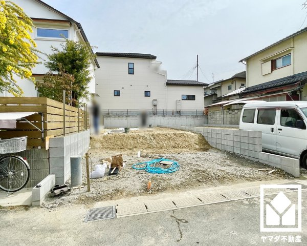 宇治市広野町寺山　３期２号地の外観|3月9日　現地写真更新