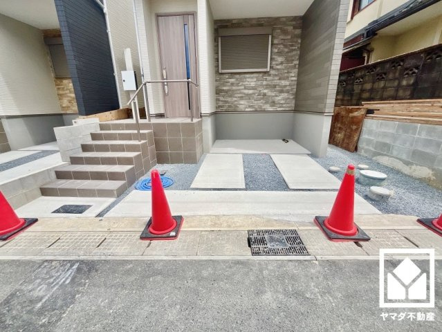 宇治市広野町寺山　３期の駐車場