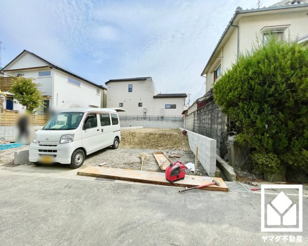 宇治市広野町寺山　３期２号地の外観|3月9日　現地写真更新